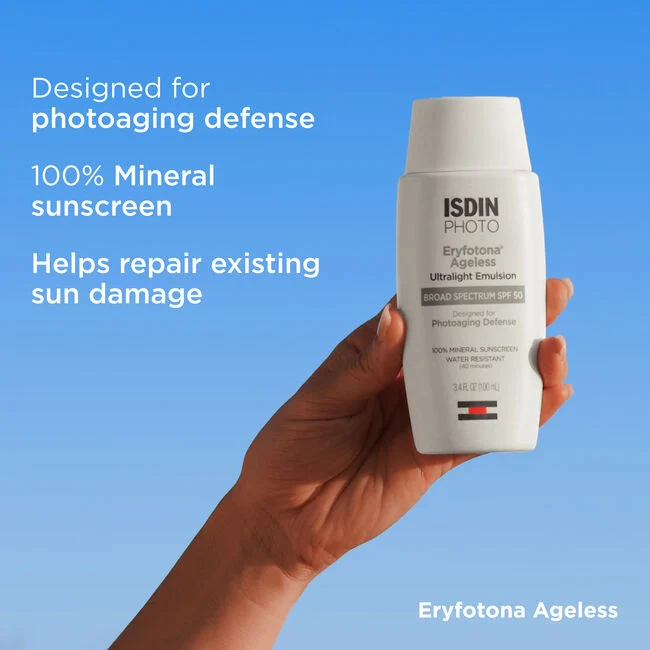 ISDIN Eryfotona Ageless Ultralight Tinted Mineral Sunscreen