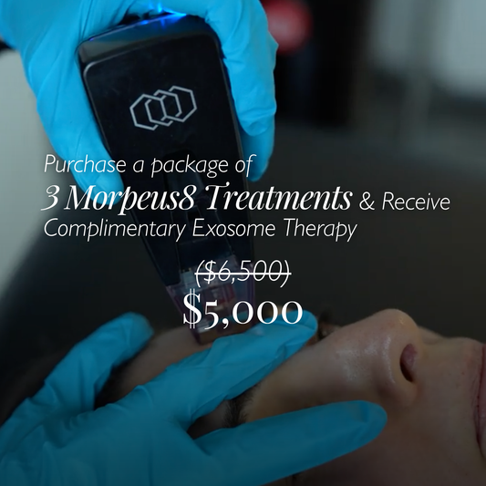 MORPHEUS8 TREATMENT SERIES + COMPLIMENTARY EXOSOME THERAPY